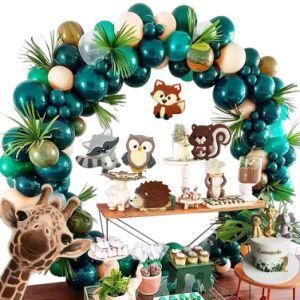 Balloon Arch Set Latex Balloon Glue Point Hinge Pump Forest Party Supplies