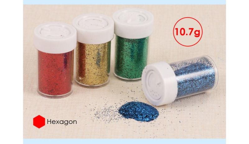 Foska Bottle Packing Bulk Colorful Cosmetic Glitter Powder