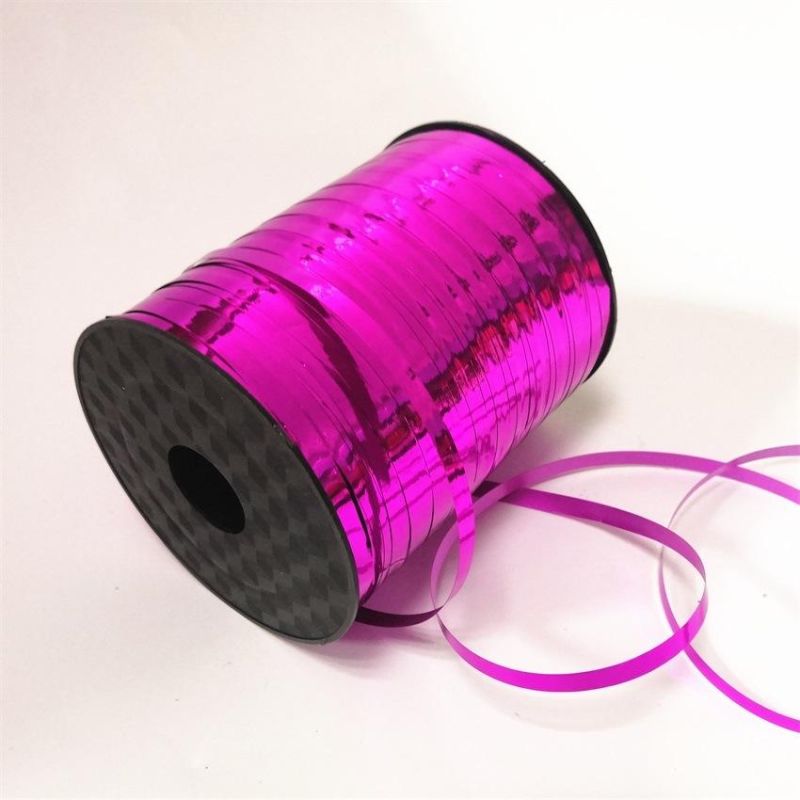 500 Yards/Roll Laser Aluminized Rainbow Film Metal Ribbon Br6003