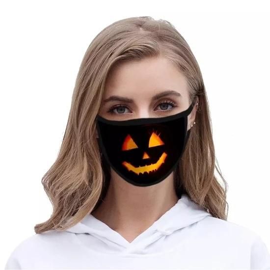 Custom Print Washable Reusable Halloween Face Mask