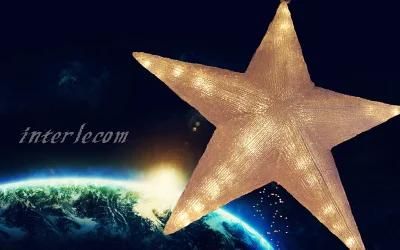 Acrylic Christmas Decoration Light for Stars