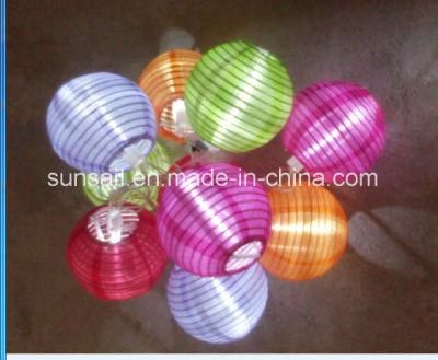 3-5inches Small Paper Lantern String Lights