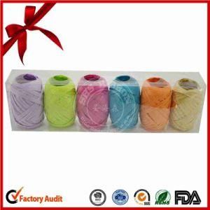 6 Sets Packaging Colorful Polyester Ribbon Egg