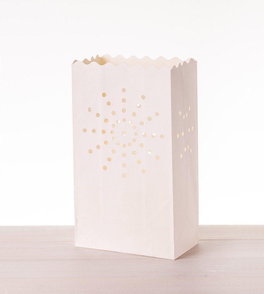 Paper Lantern Bag Tea Light Candle Holder for Home Romantic Wedding Party Decoration