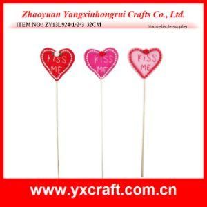 Valentine Decoration (ZY13L924-1-2-3) Heart Shape Love Decoration
