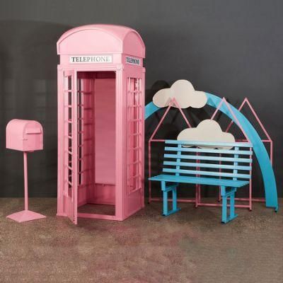British London Soundproof Telephone Booth for Sale
