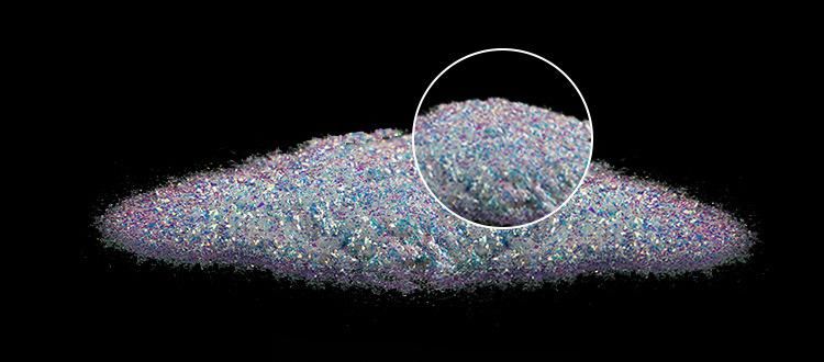 High Quality Factory Price Iridescent Rainbow Fine Glitter Powder for Christmas Decoration