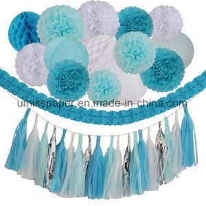Umiss Paper POM Poms Flower Bridal Baby Shower Birthday Decorations Party Supplier