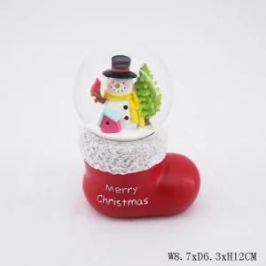 Resin Snow Globe Custom Glass Water Ball Tourism Gifts