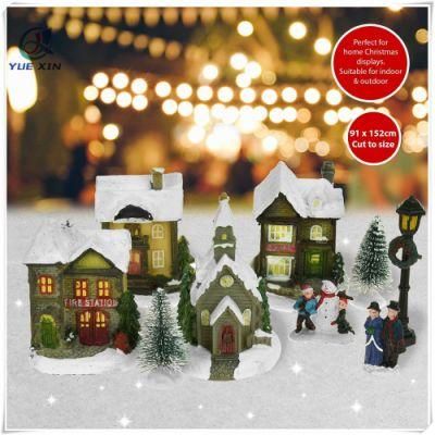 Snow Blanket Glitter Christmas Decoration Artificial Fake Snow