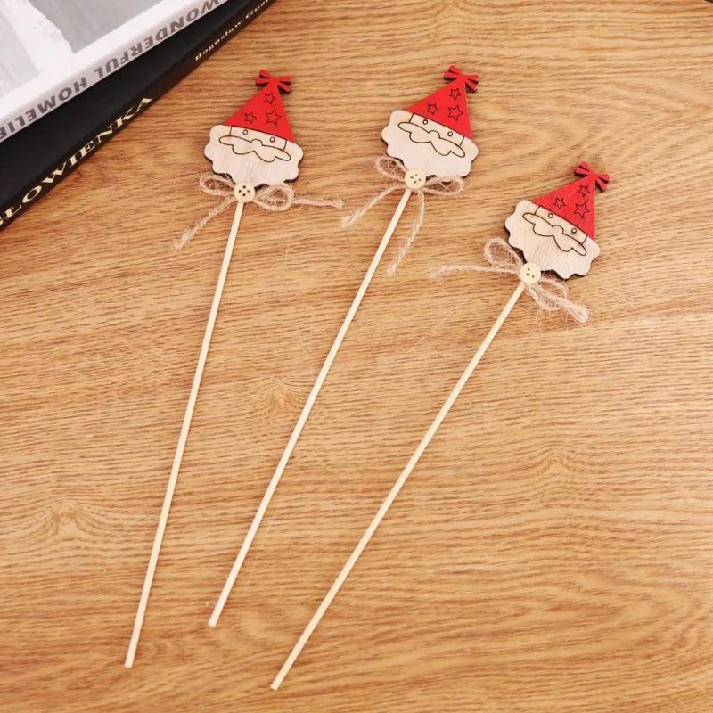 Picks Food Christmas Cake Cupcake Decoration