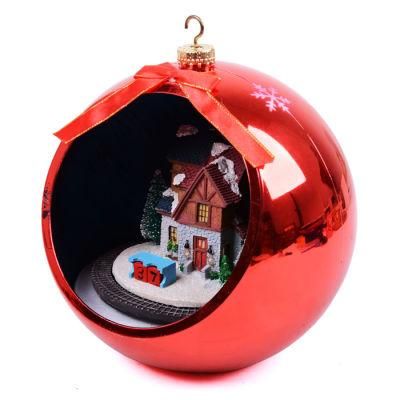 Hotselling Colorful Plastic Christmas Decoration Balls