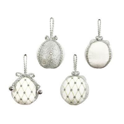 Bubble Hanging Decoration Manufacturers White Christmas Ball Ornament