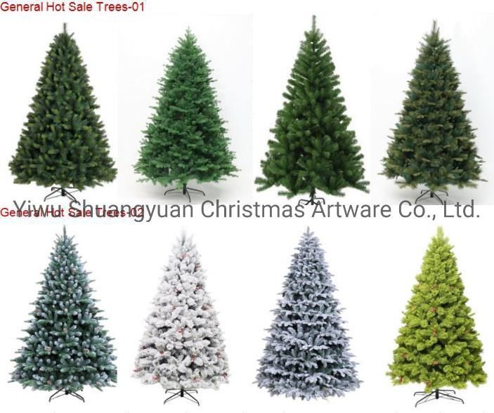 High Quality 6FT 7FT 8FT Prelit Christmas LED Light Tree