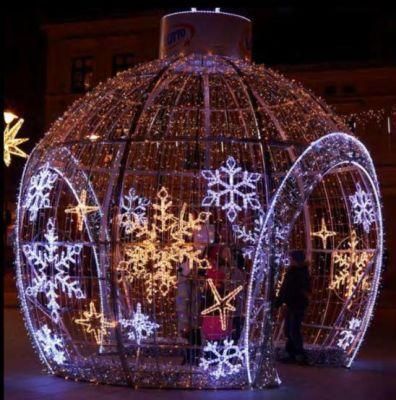 Hot Sale Giant Ball Motif Light for Christmas