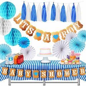Umiss Paper Fans Honeycomb Ball for Baby Shower Decorations Party Decoration