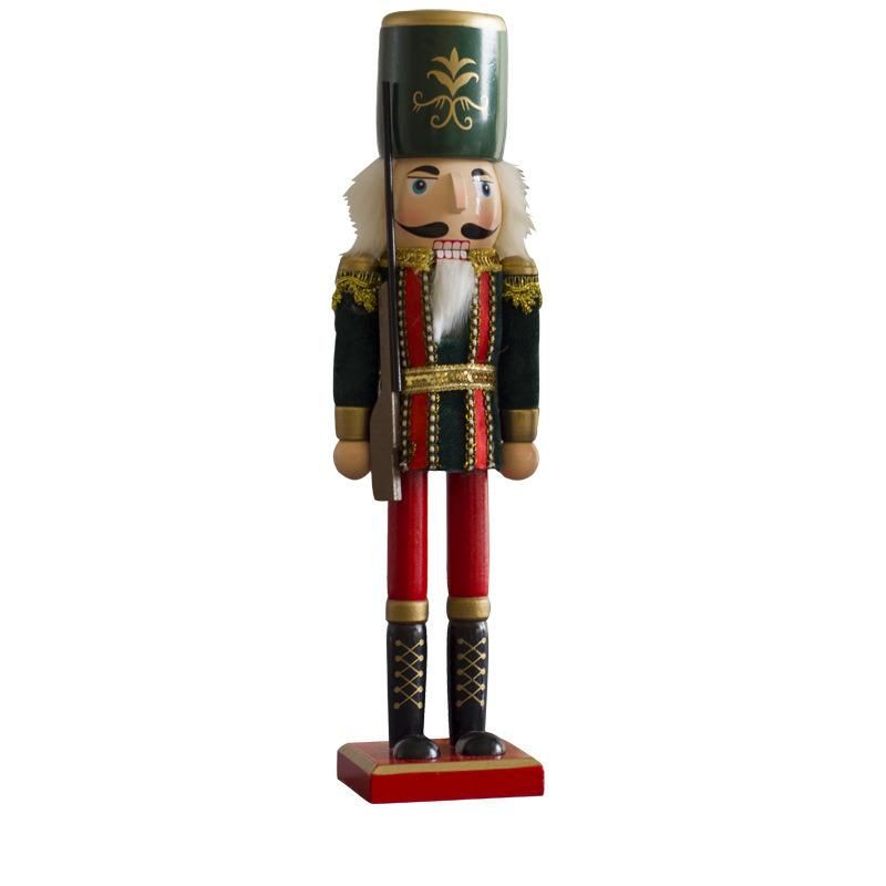 15-Inch Wooden Gingerbread Christmas Nutcracker