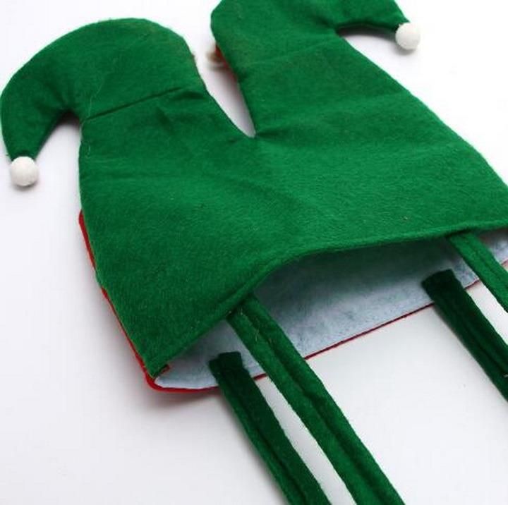 Christmas Elf Non-Woven Candy Gift Bag