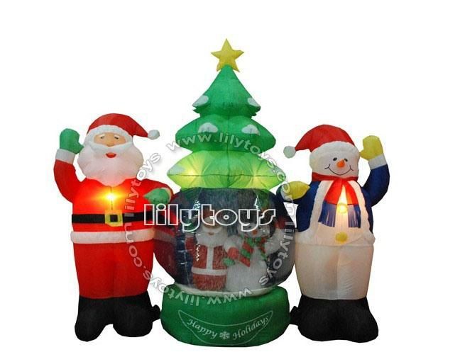 New Design PVC Inflatable Christmas Tree, Christmas Tree for Party