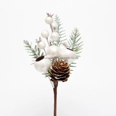 Christmas Artificial Branch with Berries Decorate