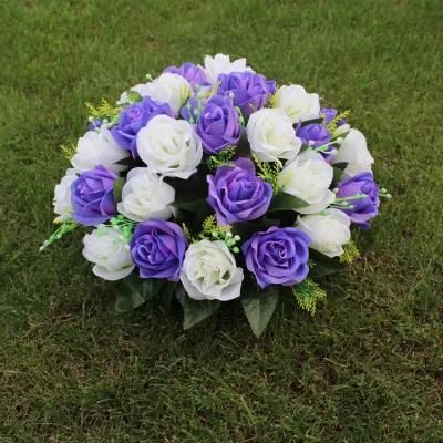 China Customized Decorative Arrangements Artificial Flower Balls for Wedding Table Centerpiece