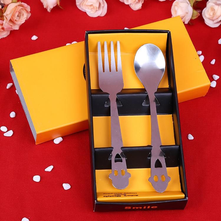 Mini Chopsticks Spoon and Fork Wedding Gift Giveaways for Guests