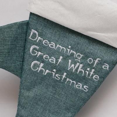 Wholesael Good Price Nice Quality Luxury Style Long Booth Christmas Gift Stocking