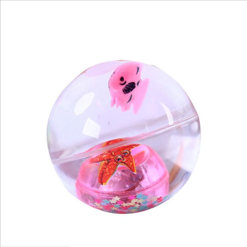 Colors Elastic Crystal Ball Toys with LED Flash Toys