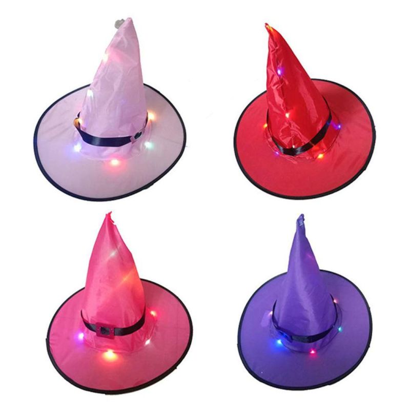 Halloween Decorations Witch Hat String Light for Garden Party