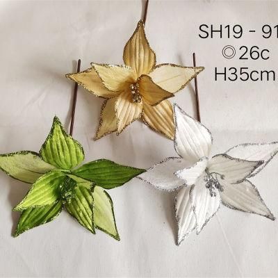 Christmas Decoration Artificial Flower Christmas Decoration
