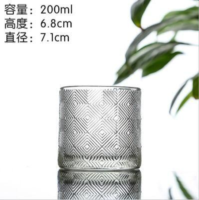 Empty Glass Candle Holder Elegant New Design Glass Tealight