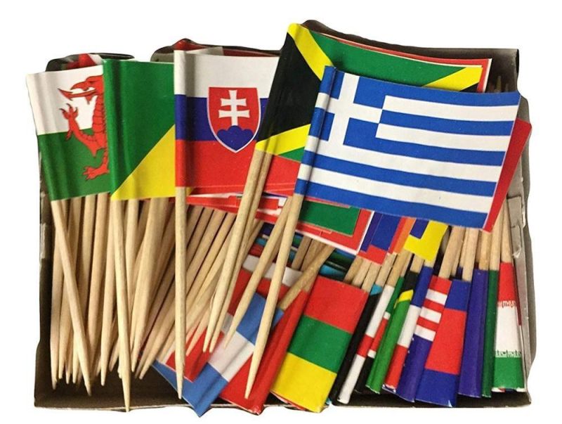 New Design Cocktail Toothpicks Flags