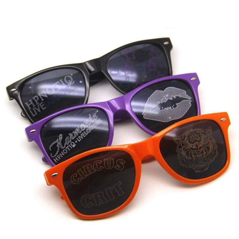 Cheap Easy Use with Own Brand Logo PC Frame Promotion Sunglasses