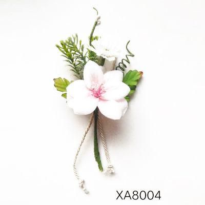 Factory Supply Silk Artificial Flowers Flower Wares Iron Art for Home and Wedding Decorations