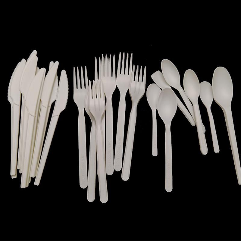PLA 100% Biodegradable Compostable Disposable Cutlery