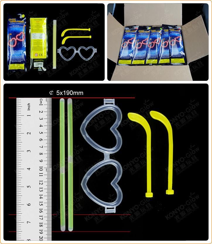 Fancy Dress Party Supplies Glow Eyeglasses
