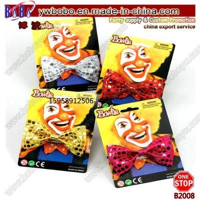 Sequin Bow Tie Fancy Dress Accessory Dance Costume Bowtie Neck Tie Party Supplies (B2008)