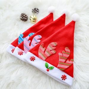 Festival Party Decoration Non Woven Ultra Soft Hats Children Adult Classic Santa Claus Christmas Hat