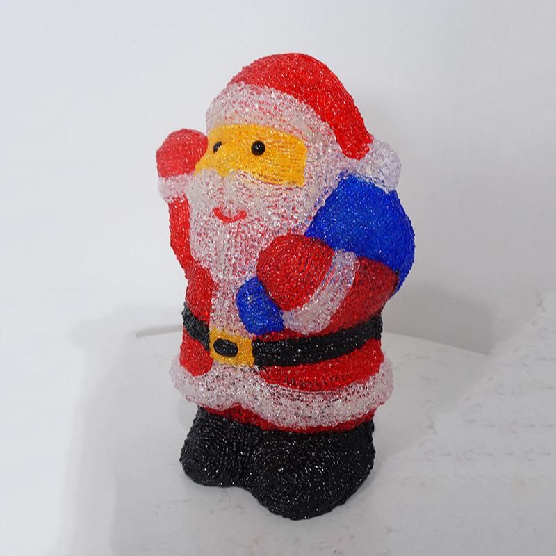 New Decoration Acrylic Santa Claus