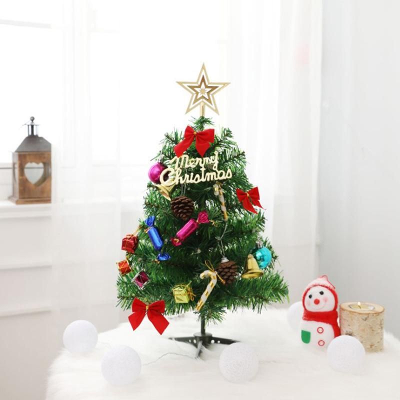DIY Christmas Tree 50cm LED Mini Desk-Top Xmas Party Decorations