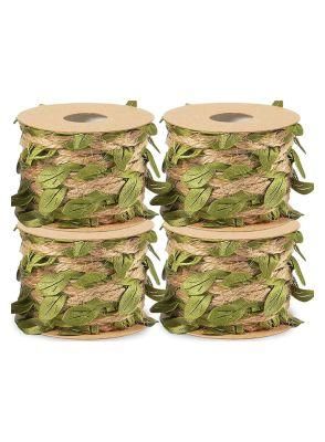 Promotion Cheap Price 4pk 5m Christmas Gift Packing Oliver Decoration Natural Jute Rope Jute Strings