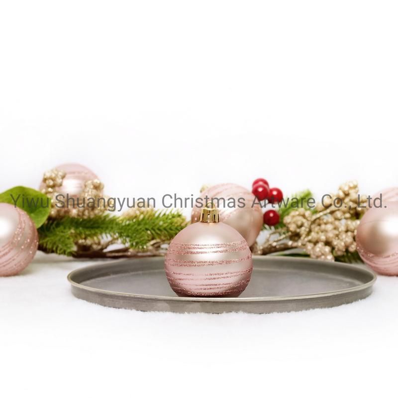 New Design Christmas Ball for Holiday Wedding Party Decoration Supplies Hook Ornament Craft Gifts