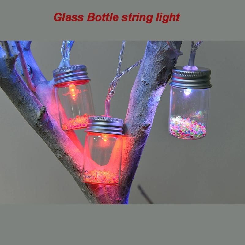 20 LED Decoration Fairy Wire Starry Bottle Glass LED String Light