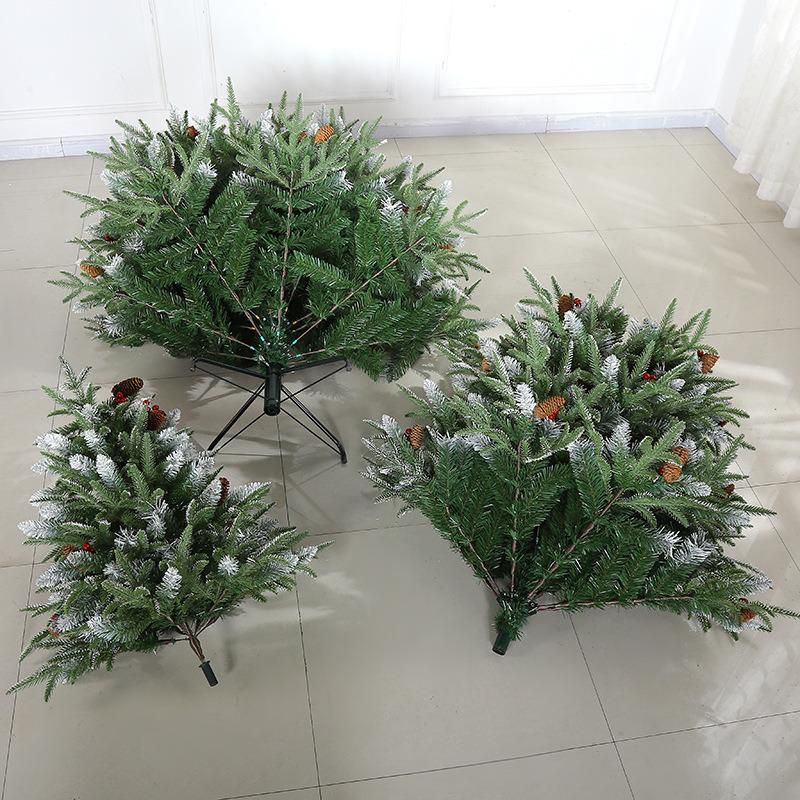 Hot Sell Flocked Xmas Tree Decoration 120cm Artificial Christmas Tree