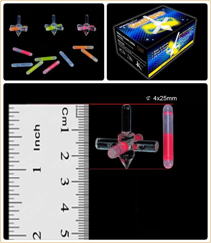 12 Pieces Showbox Mini Glow Gyro (TLH425)