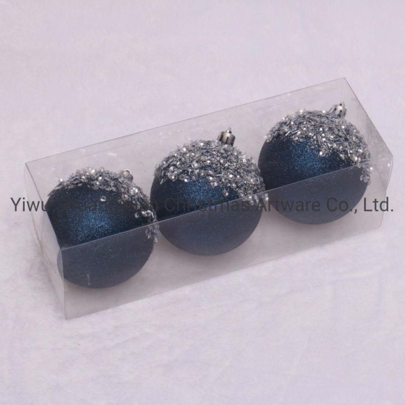 Hotsale Colorful Custom Christmas Tree Ornement Plastic Christmas Ball