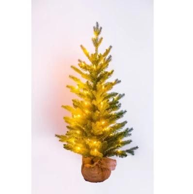 Wholesale Mini Prelit Tabletop Tree with Base