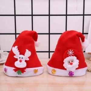 2020 Winter Promotional Custom Christmas Santa Hats