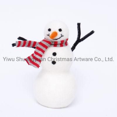 Christmas Fabric Doll Artificial Christmas Decoration Ornament Craft for Holiday Wedding Party Supplies Gifts