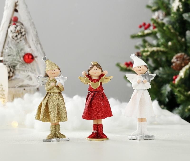 New Design Halloween′s Festival Holiday Angel Shape Ornaments Dolls for Decoration